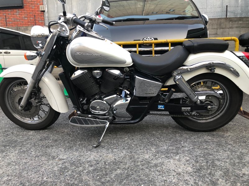 Honda cb400sf с ветровиком двойным