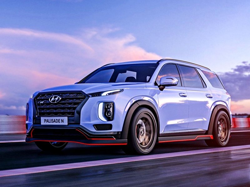 Hyundai новый внедорожник Palisade
