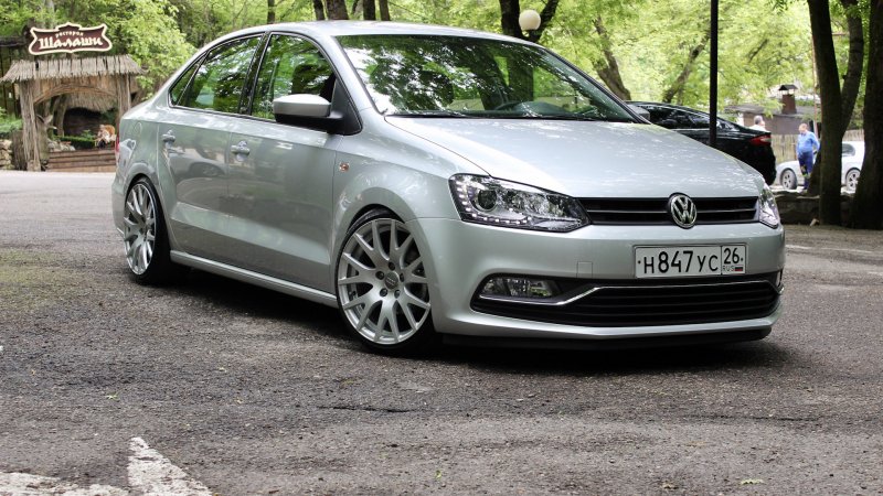 VW Polo sedan Tuning