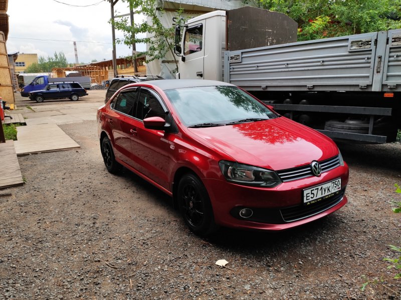 VW Polo sedan Tuning
