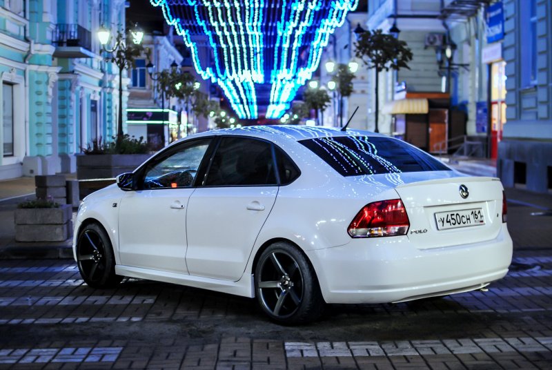 VW Polo sedan Tuning