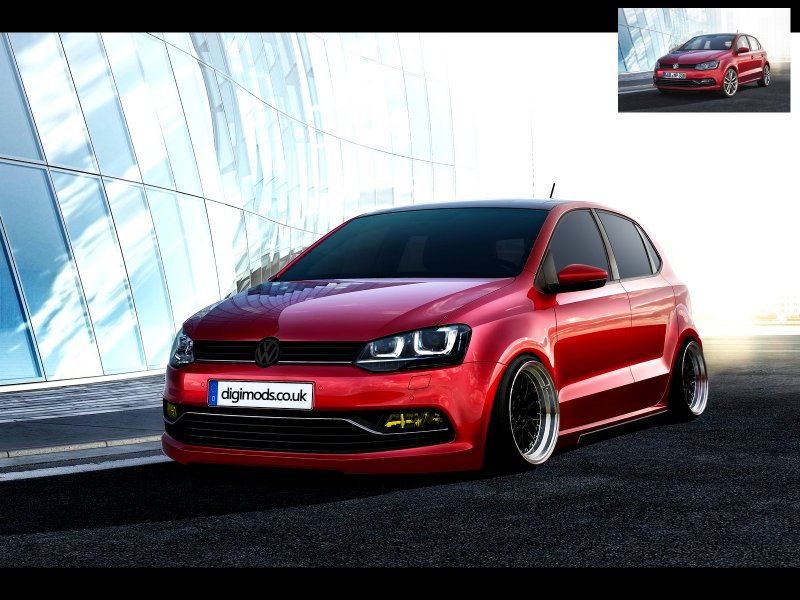 Volkswagen Polo gt stance