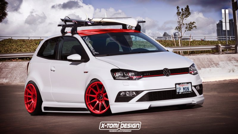 Volkswagen Polo gt stance