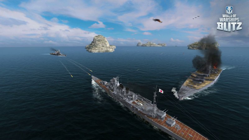 World of Warships Blitz: морской ММОРПГ PVP шутер