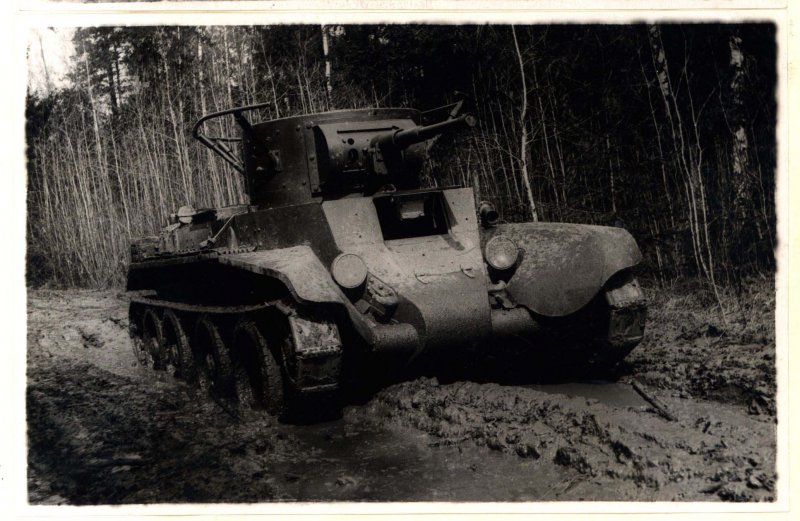 БТ-7 под Москвой