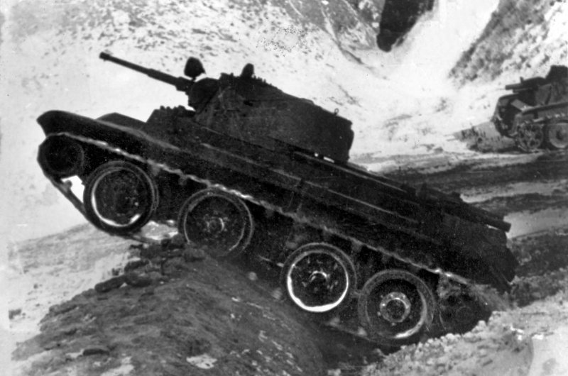 БТ-7 под Москвой