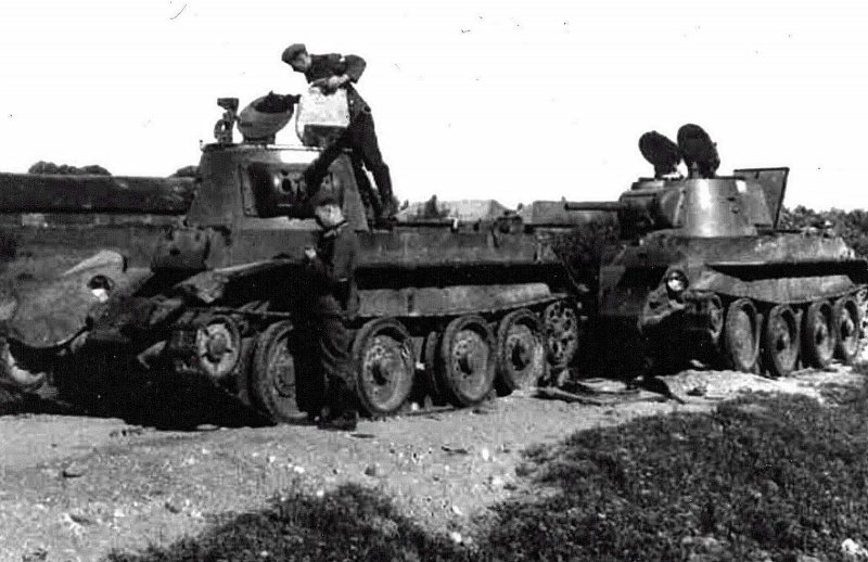 Танки БТ-7 В боях ВОВ