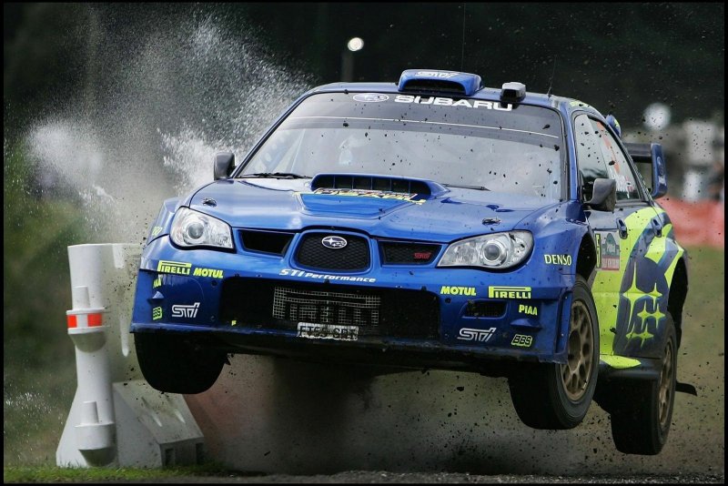 Субару Импреза WRX STI раллийная