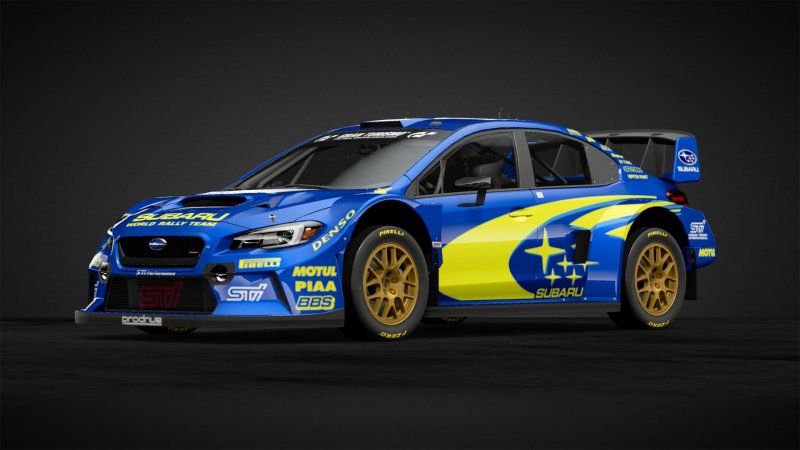 Subaru #199 WRX STI vt15r Rally car