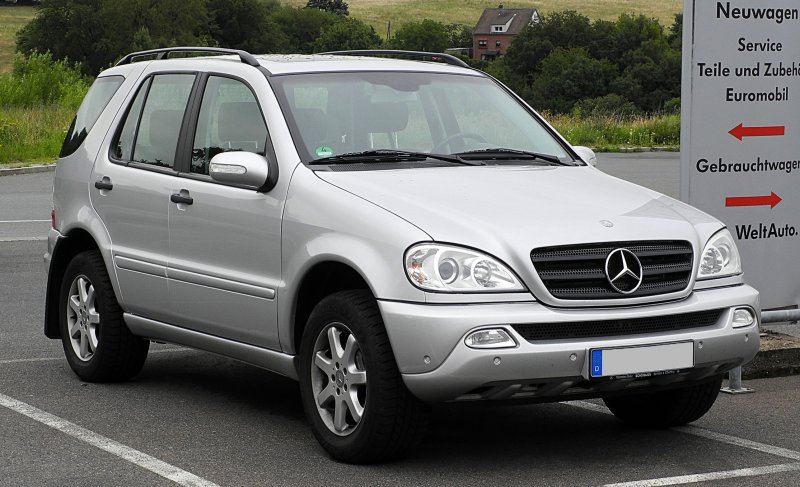 Mercedes Benz ml w163