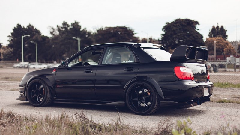 Subaru Impreza WRX STI 2004 Black