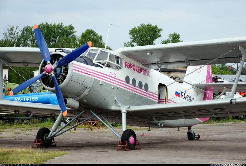 Военный самолет ан2