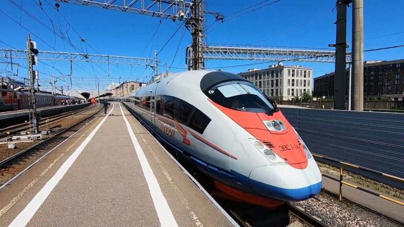 Сапсан электропоезд Москва Санкт-Петербург