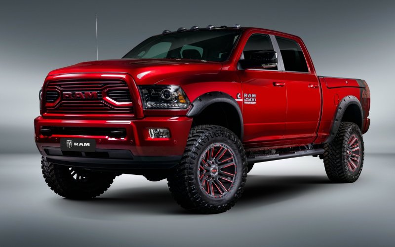 Dodge Ram 2500 Red