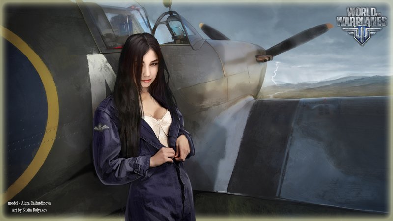 World of warplanes девушки