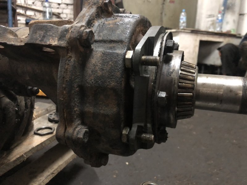 Дисковые тормоза на УАЗ 469 на военные мосты