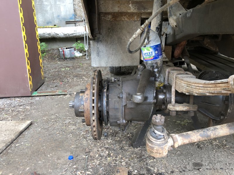 Военный передний мост УАЗ 469