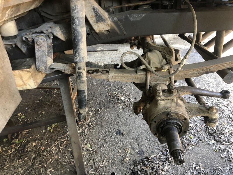 Передний мост УАЗ 469