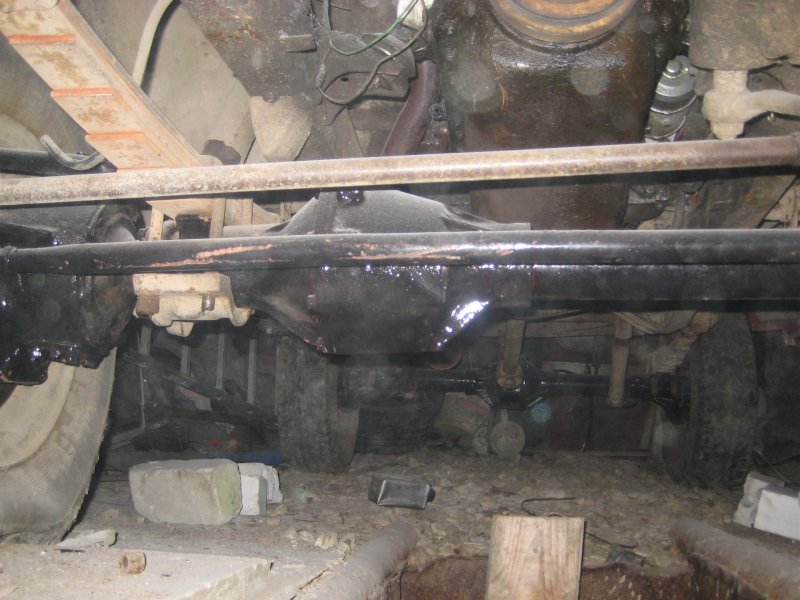 УАЗ 469 на военных Мостах