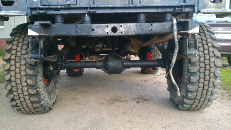УАЗ 3151 С редукторными мостами