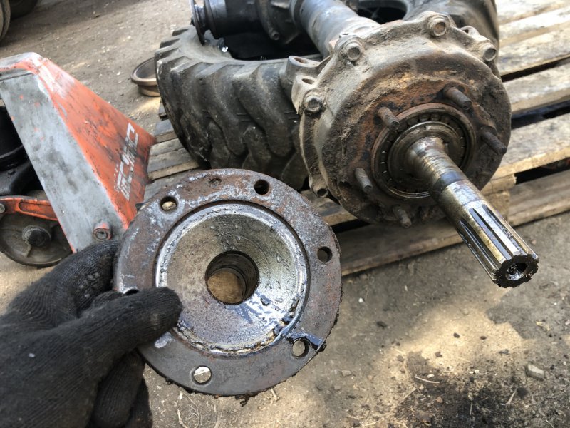 Бортовой редуктор УАЗ 469