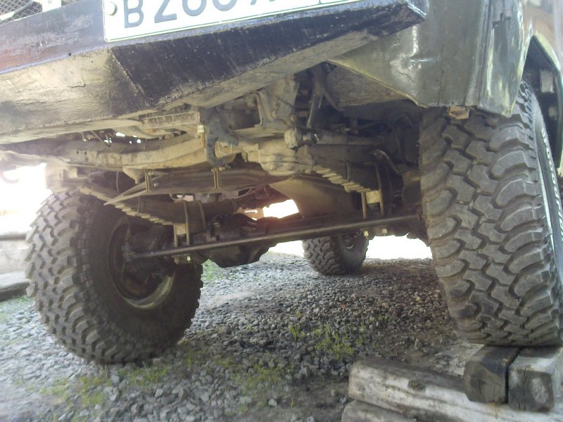 УАЗ 452 на военных Мостах