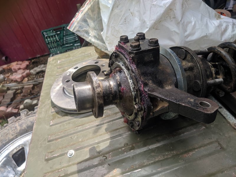 Передний мост УАЗ 469