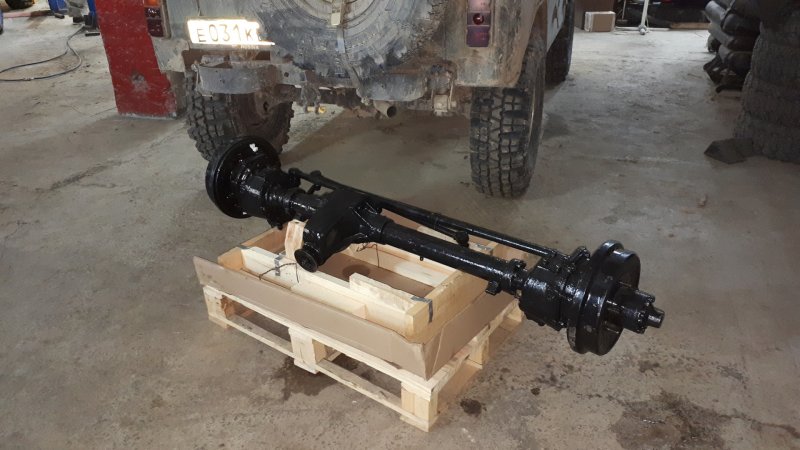 Передний мост УАЗ 469