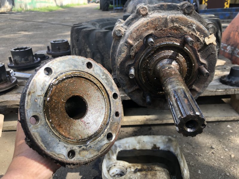 Задний военный мост УАЗ 469