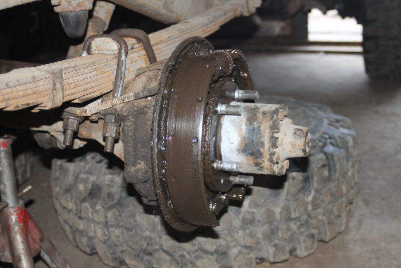 Сошка УАЗ 469 военные мосты