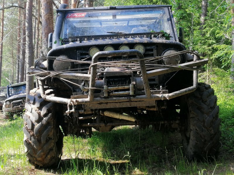 УАЗ 469 на ФБЕЛ 160м