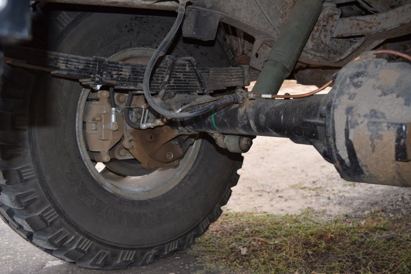 Задний военный мост УАЗ 469