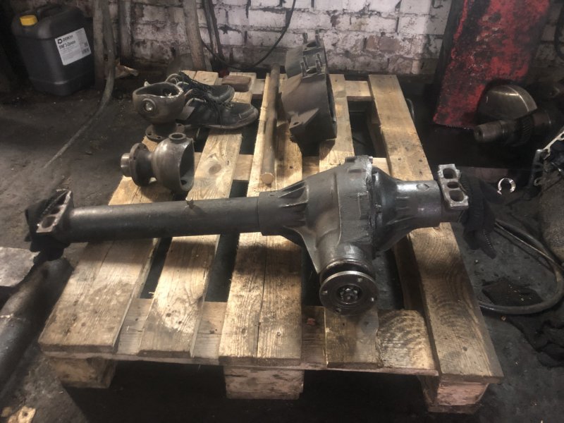 Задний мост УАЗ 469 военный мост