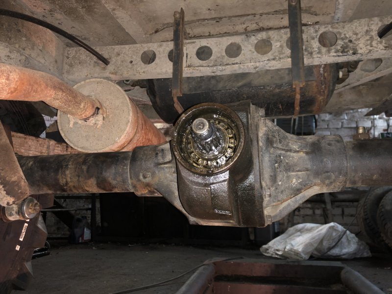 Задний мост УАЗ 469 военный мост