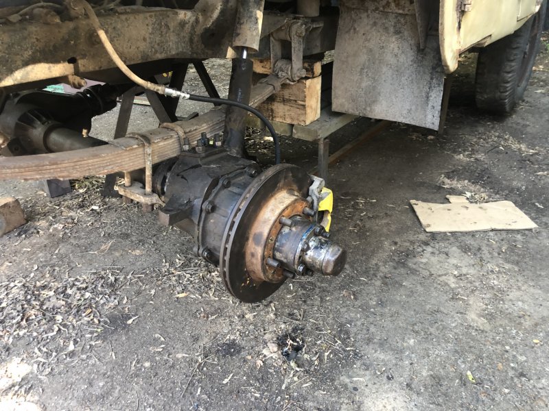 УАЗ 469 на военных Мостах