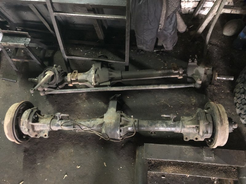 УАЗ 469 на военных Мостах