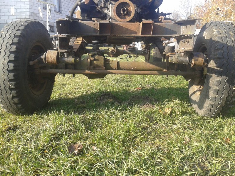 УАЗ 469 на военных Мостах