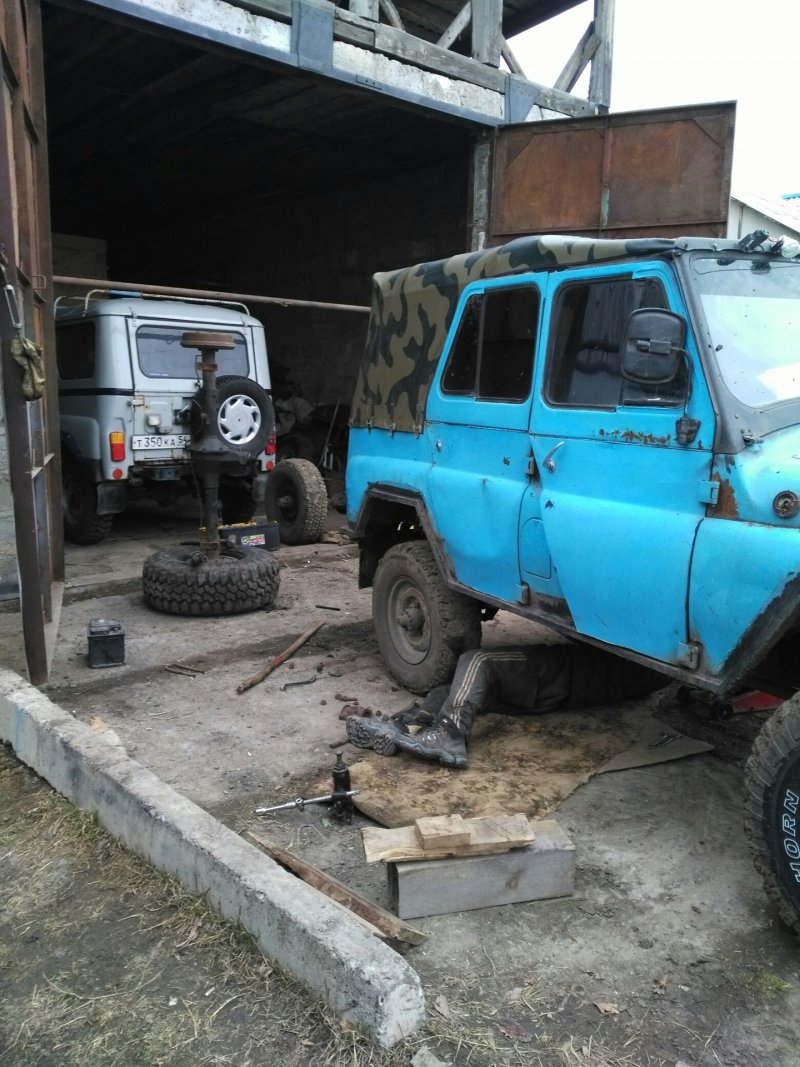 Военный передний мост УАЗ 469