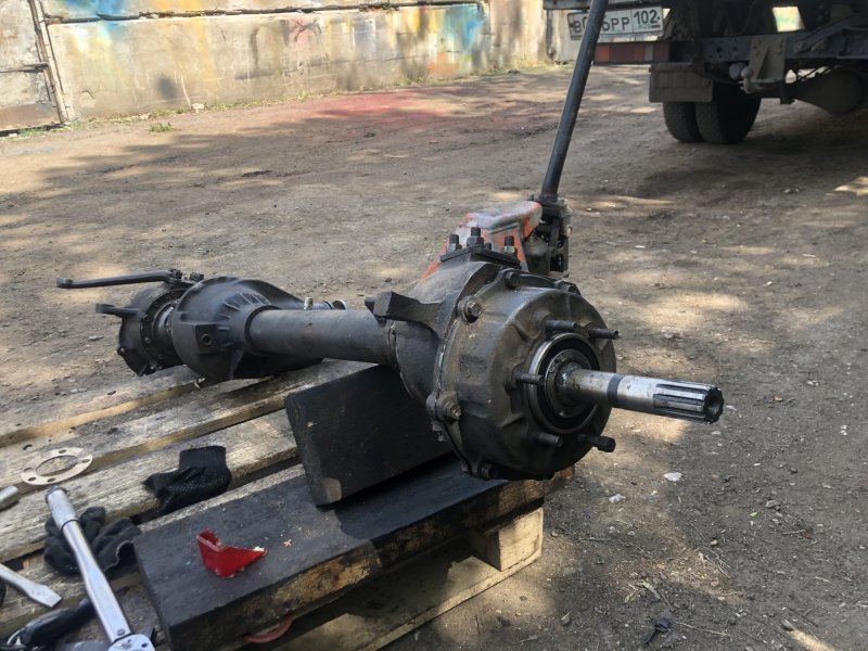 Бортовые редуктора на УАЗ 469