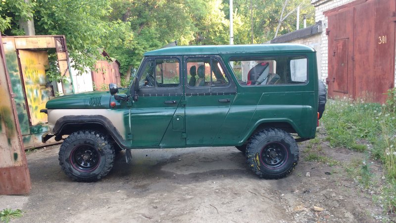 Длиннобазный УАЗ 469