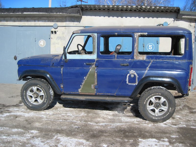 УАЗ Барс черный 3153 3159