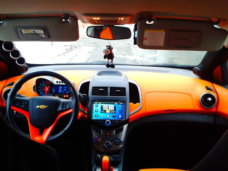 Chevrolet Aveo 2009 салон