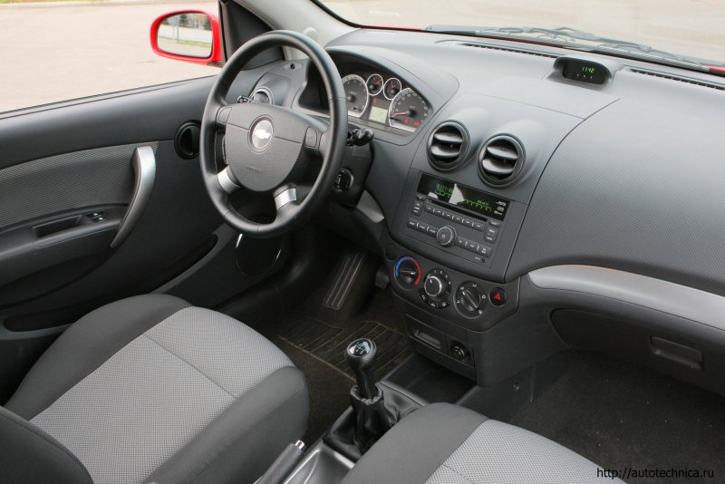 Chevrolet Aveo салон