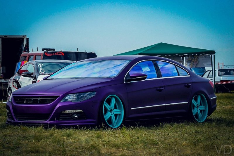 Volkswagen Passat cc stance