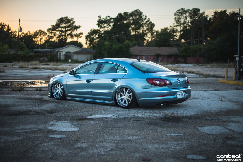 Volkswagen Passat cc 2012 stance