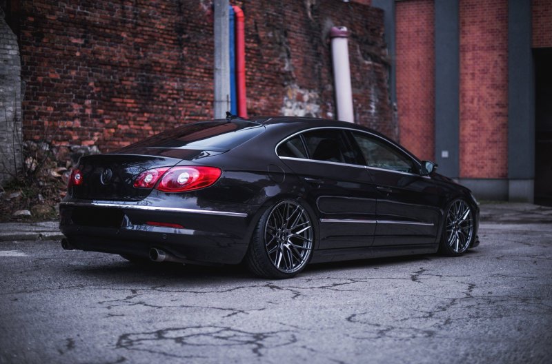 Volkswagen Passat cc черный