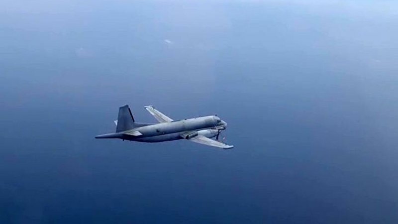 Самолеты разведчики НАТО над черным морем