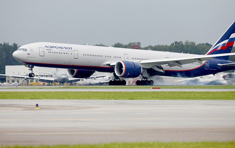 Aeroflot самолет Boeing 777