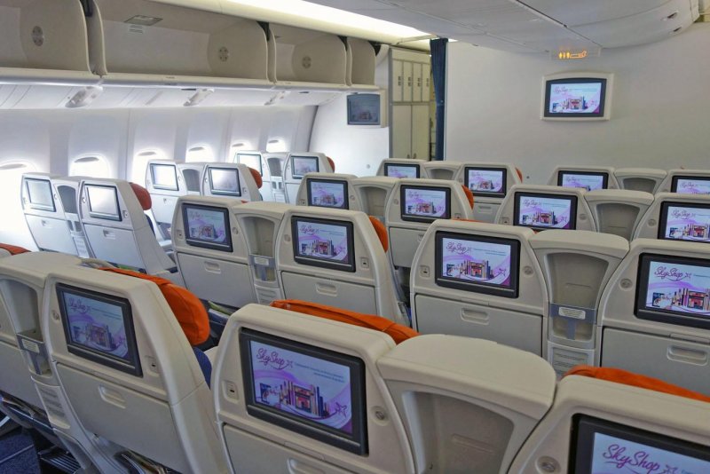 Боинг 777 Аэрофлот салон