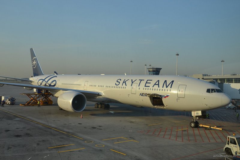 Салон Боинг 777-300 Аэрофлот